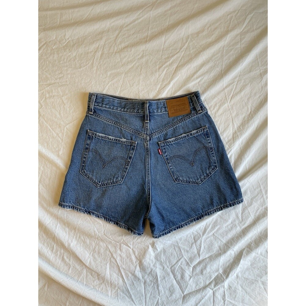 Levi’s Premium High Loose Shorts Aritzia high rise relaxed denim Women's Size 27 - Picture 3 of 9